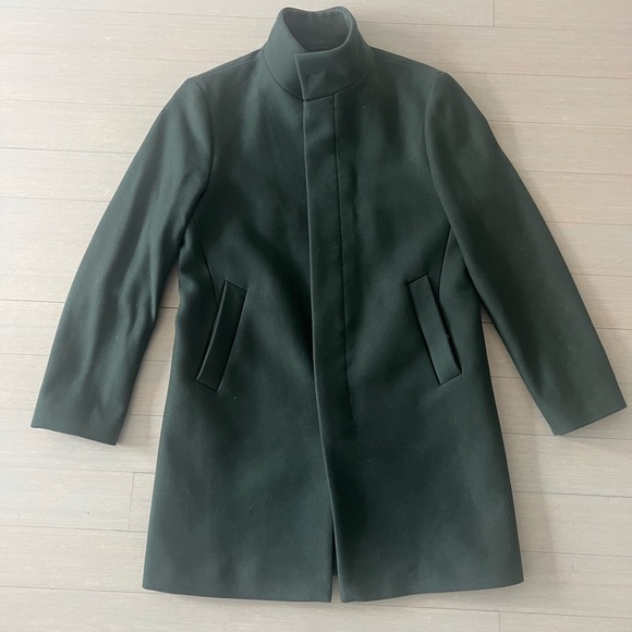 Club Monaco Loukas Funnel Neck Top Coat - Picture 1 of 4